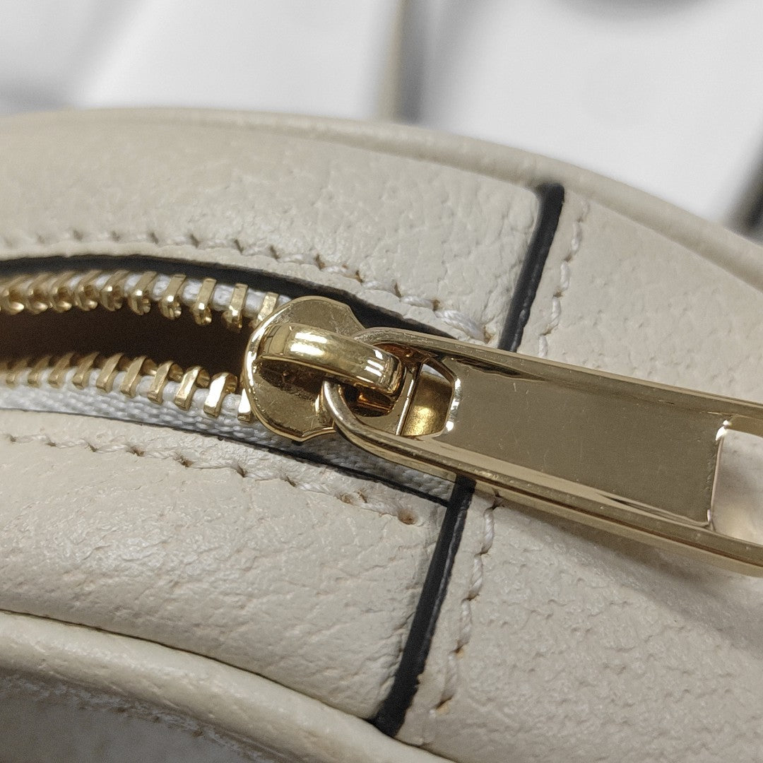 Ophidia Mini Calfskin White