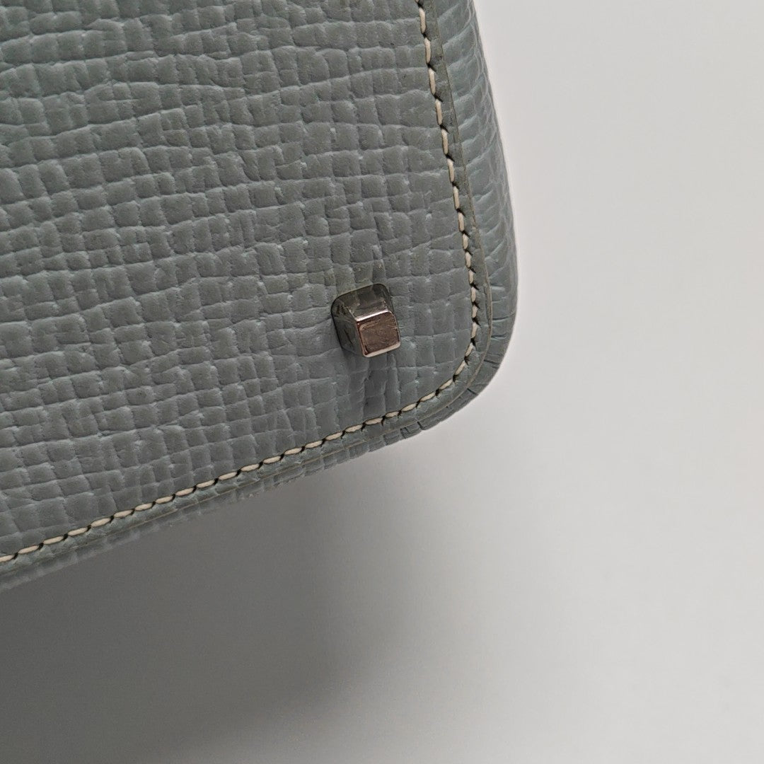 Calfskin Tote Bag Blue