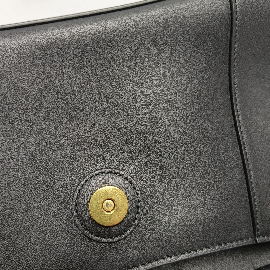 Downtown Small Calfskin Black
