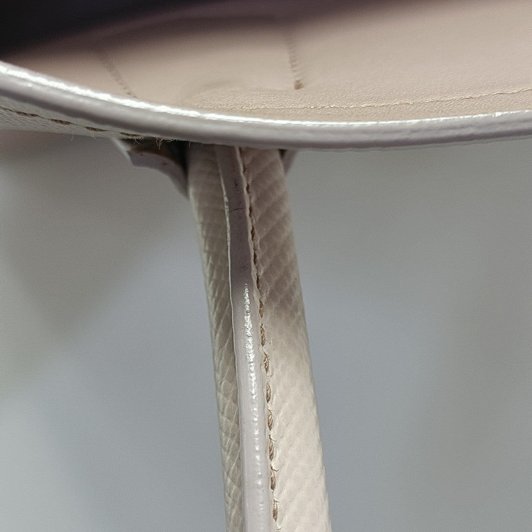 Double Medium Saffiano Calfskin Pink