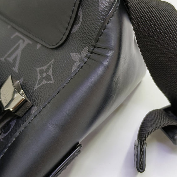 VOYAGER PM Monogram Coated Canvas Black
