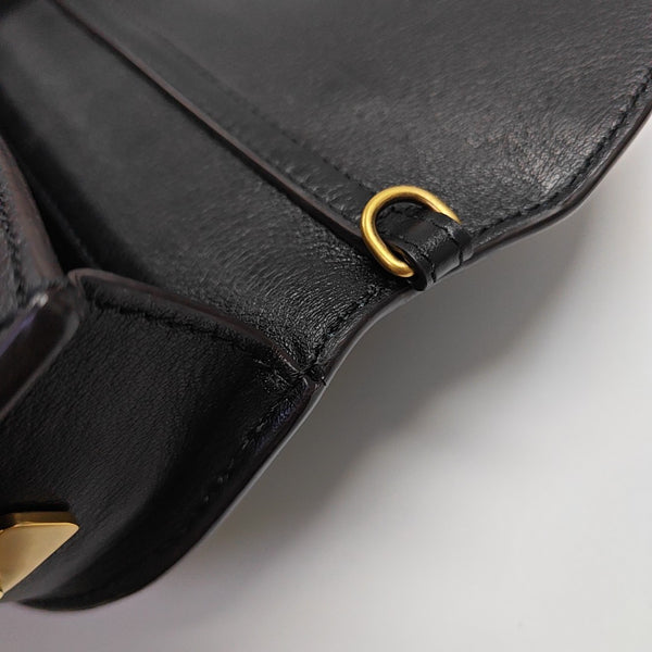 Nile Small Calfskin Black