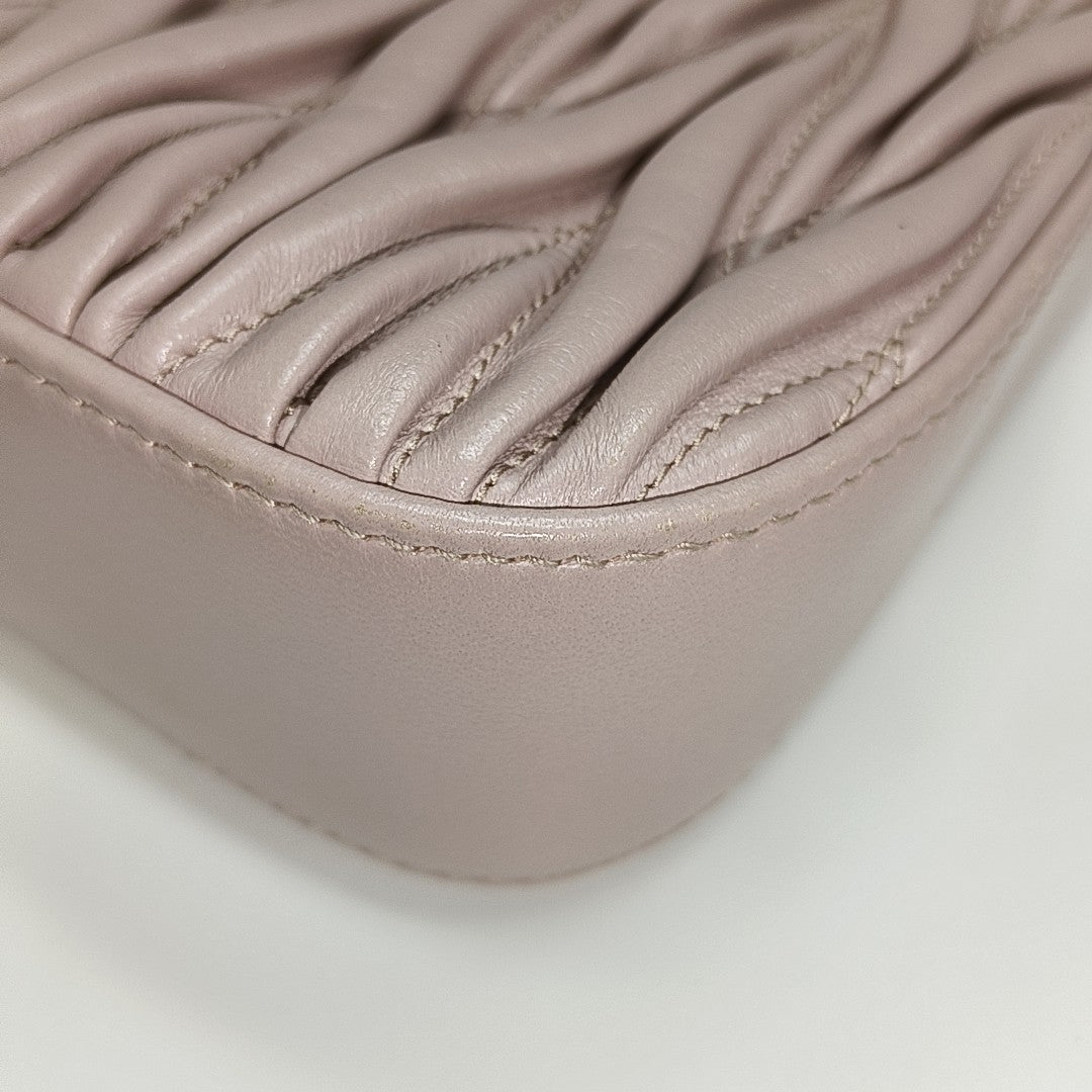 Matelassé Quilted Lambskin Pink