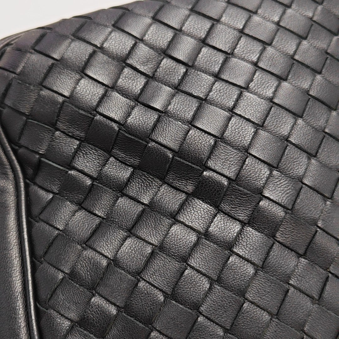 Lambskin Shoulder Bag Black