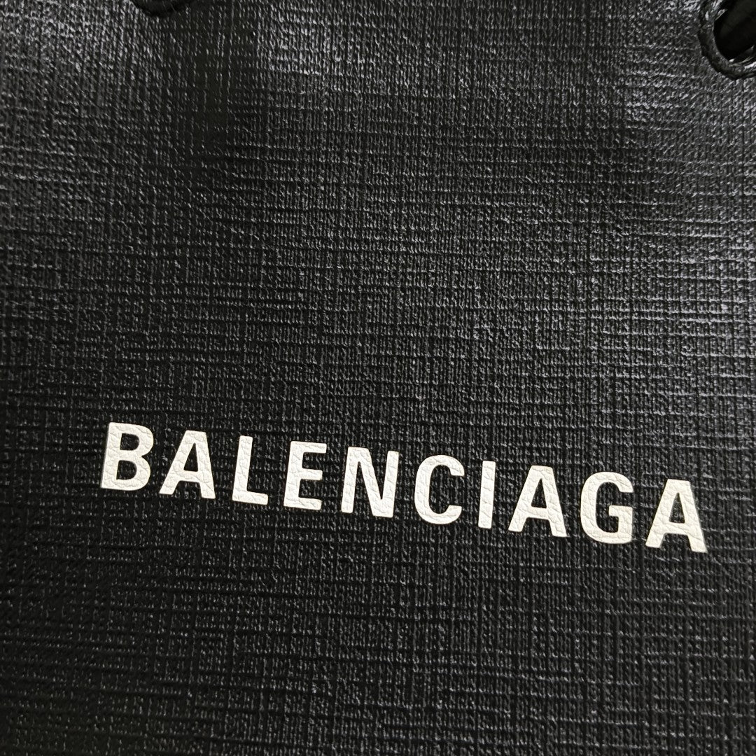 Shopping Bag Super Mini Calfskin Black