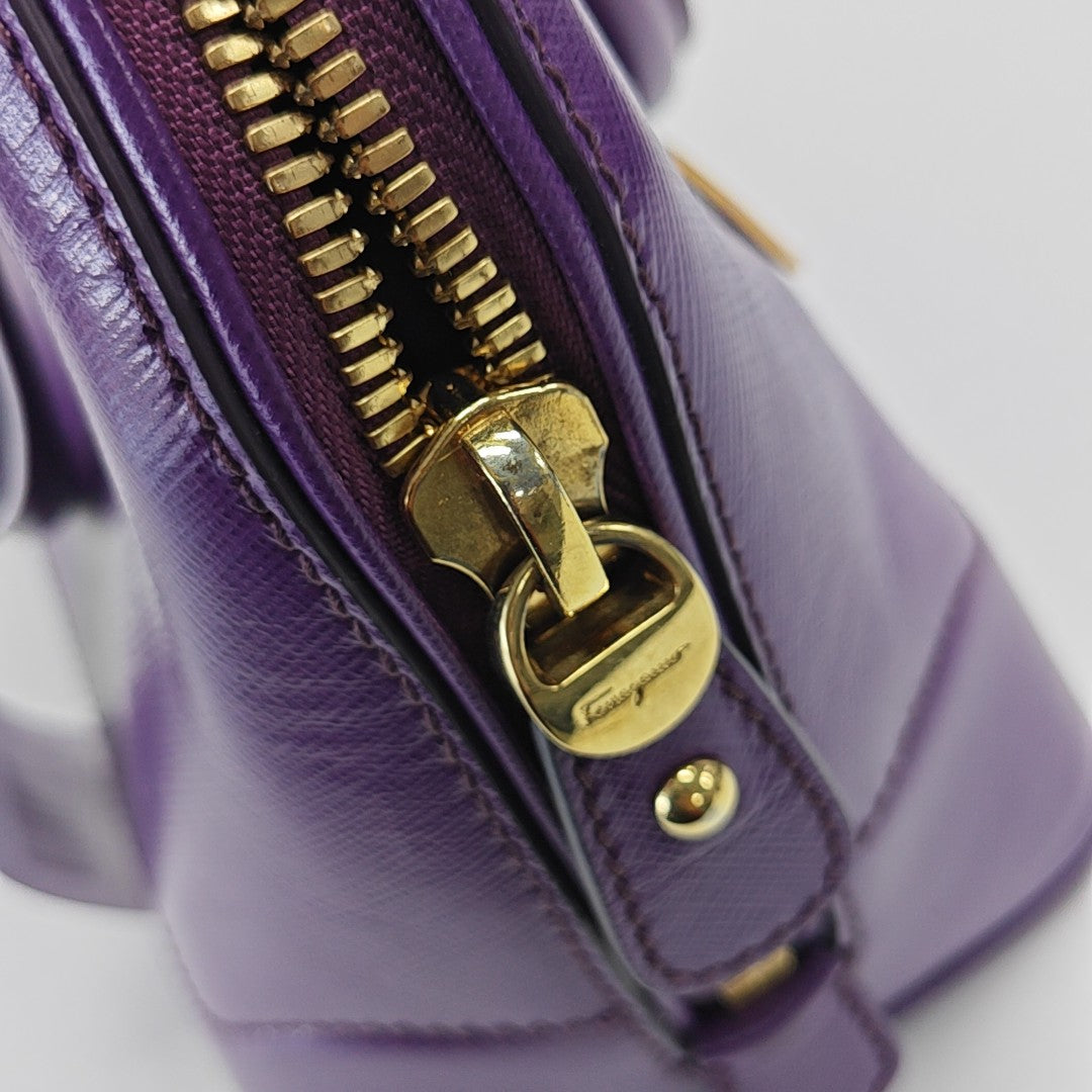 Darina Leather Purple