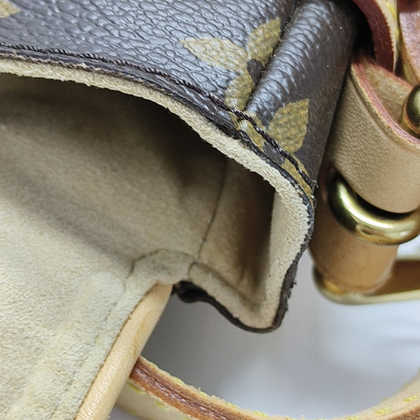 HUDSON PM Monogram Coated Canvas Brown