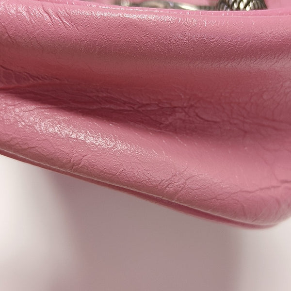 Le Cagole Mini Lambskin Red