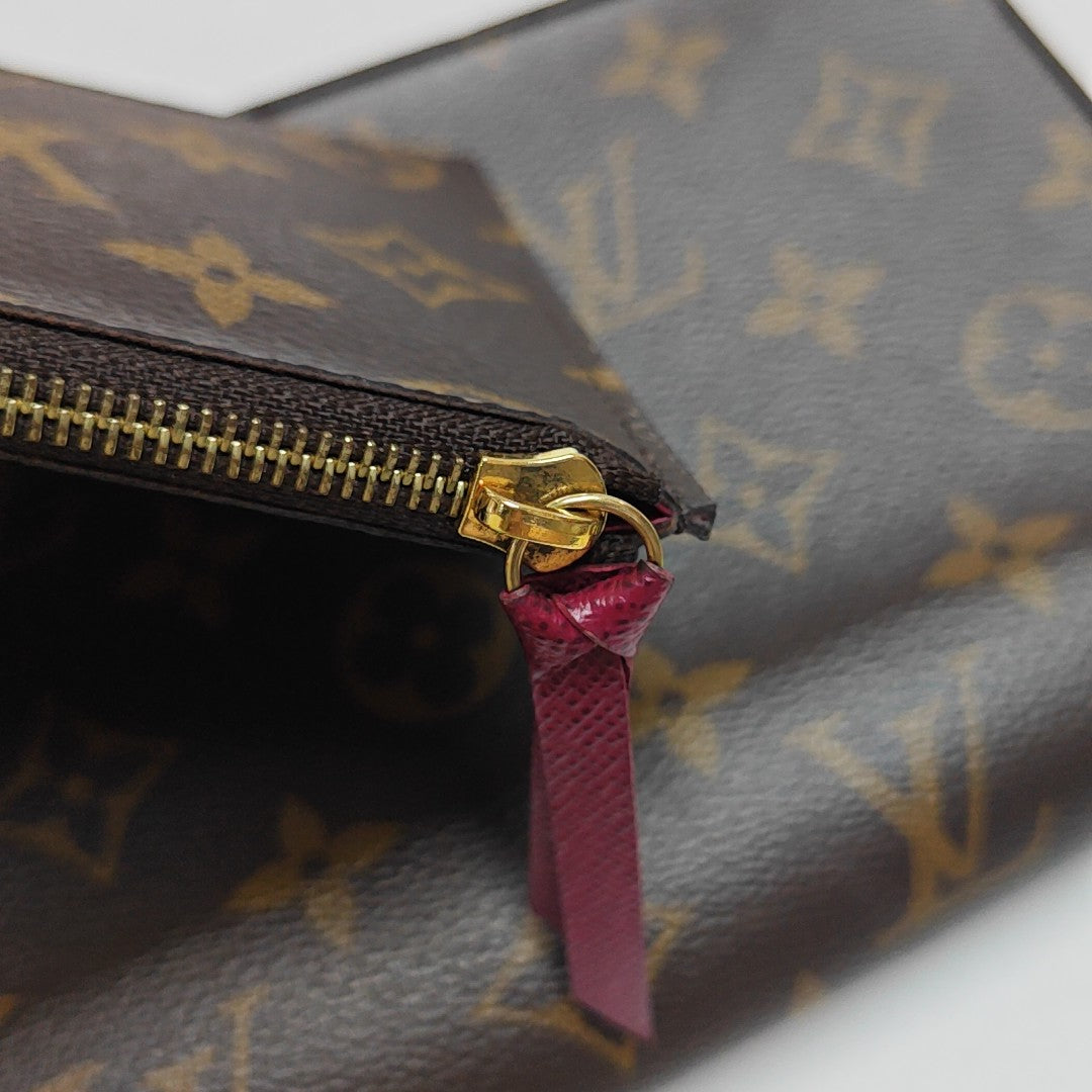FÉLICIE Monogram Coated Canvas Brown