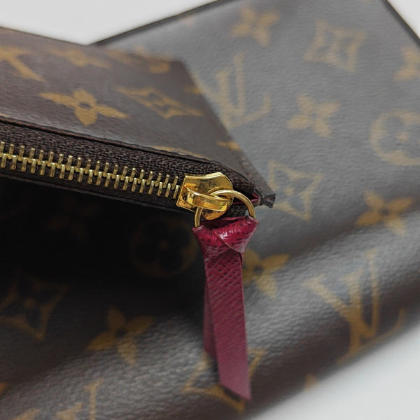 FÉLICIE Monogram Coated Canvas Brown