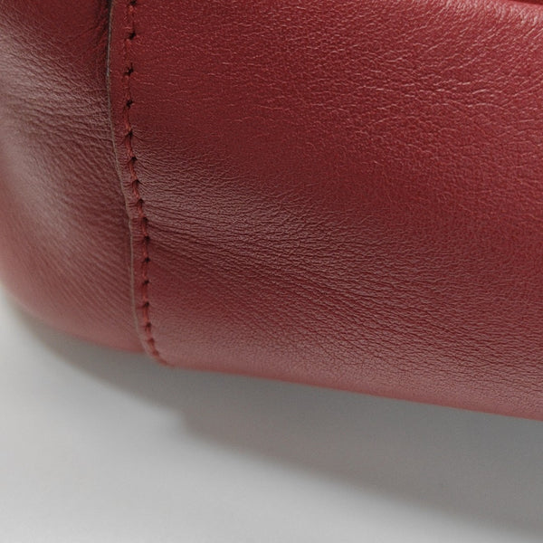 GG Marmont Medium Quilted Calfskin Red