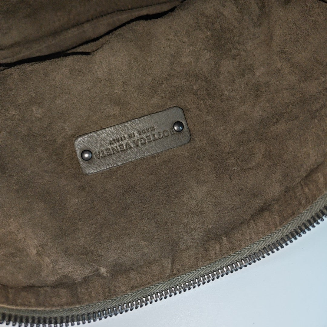 Lambskin Top Handle Bag Green
