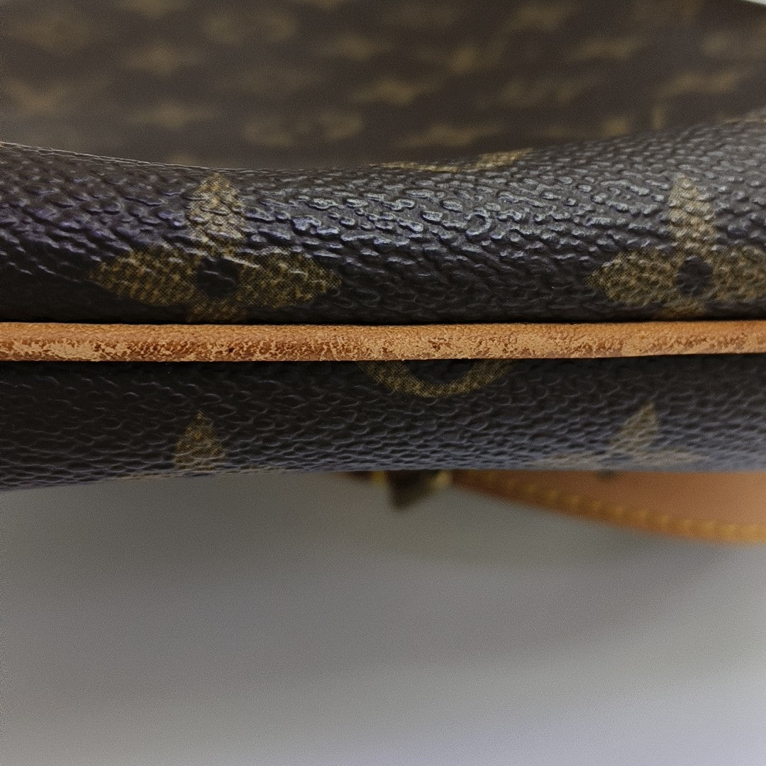 MUSETTE TANGO PM Monogram Coated Canvas Brown