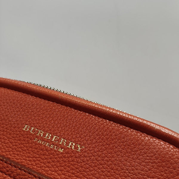 Calfskin Shoulder Bag Orange