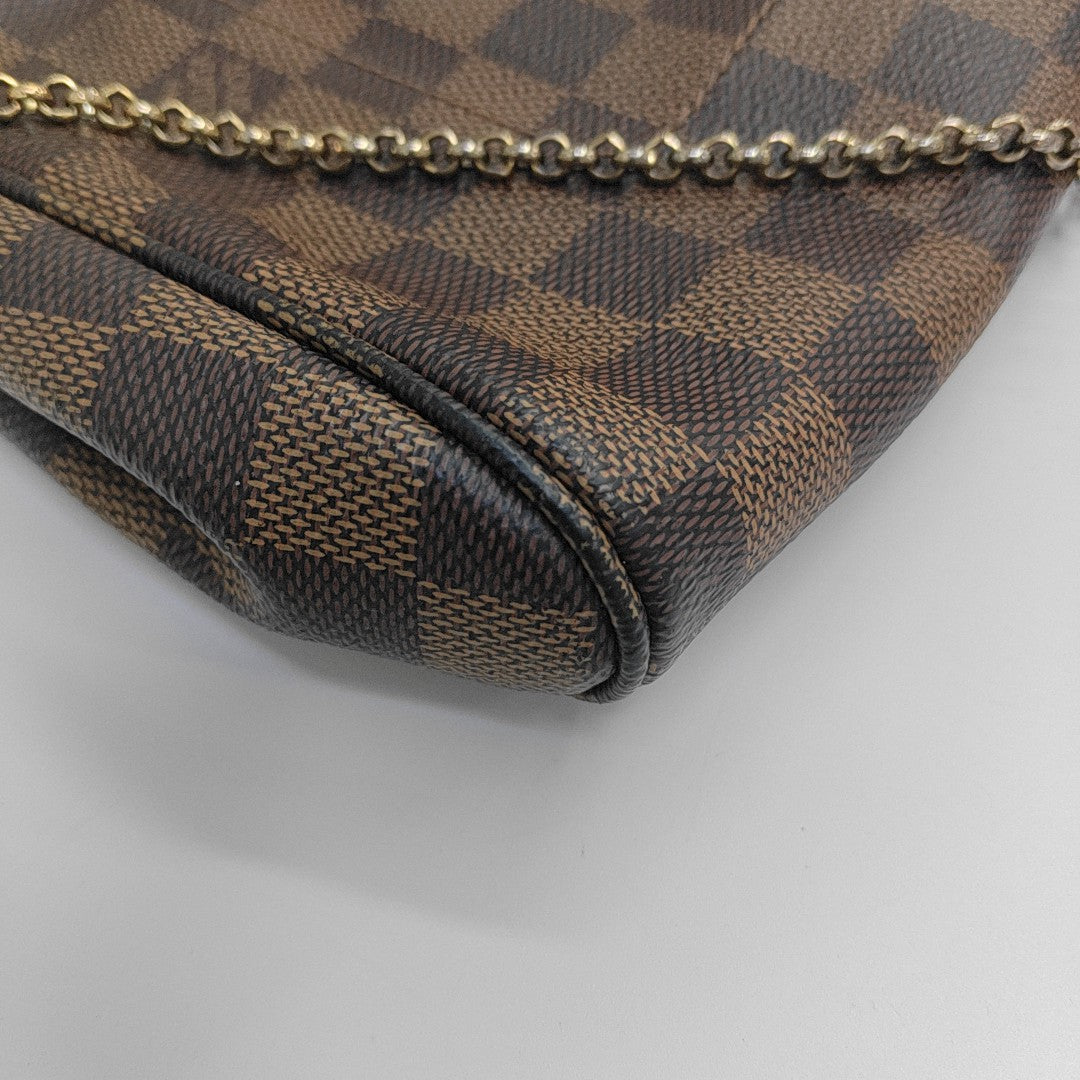 FAVORITE PM Damier Ebene Coated Canvas Brown