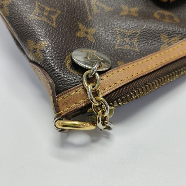PALERMO PM Monogram Coated Canvas Brown