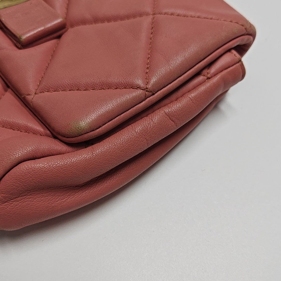 Vara Quilted Calfskin Pink