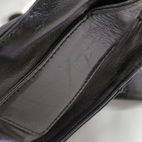 Nylon Shoulder Bag Black