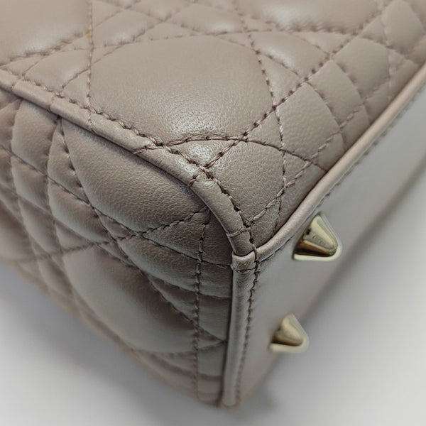 Lady Dior Small Cannage Lambskin Pink