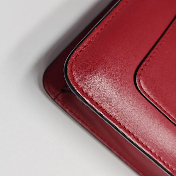 SERPENTI FOREVER Small Calfskin Red