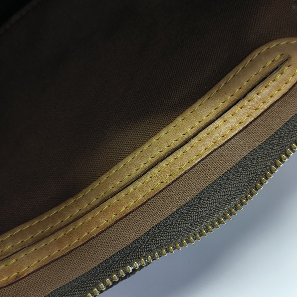 SPEEDY 30 Monogram Coated Canvas Brown