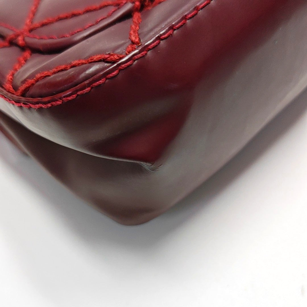 Quilted Calfskin Red