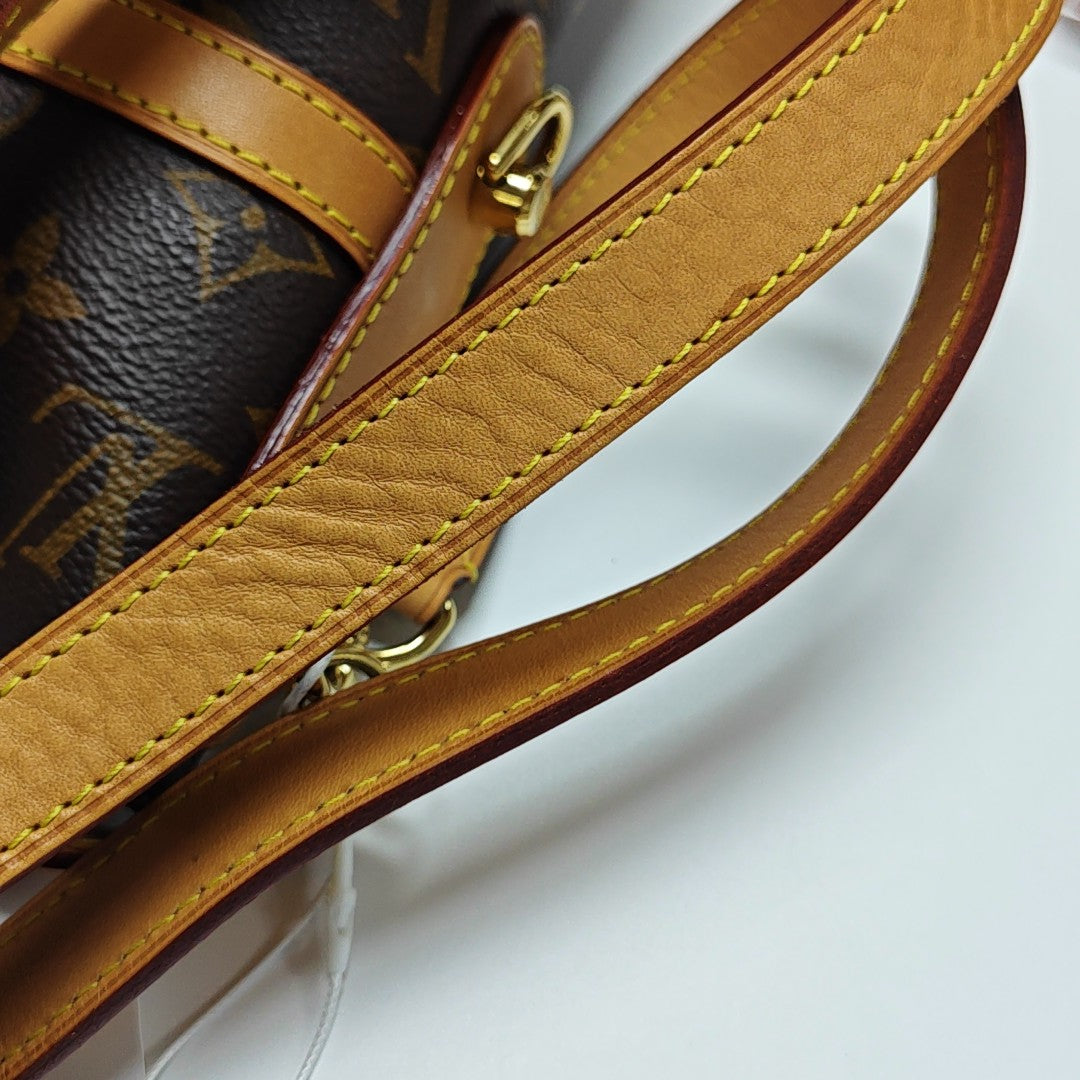 DUFFLE Monogram Coated Canvas Brown