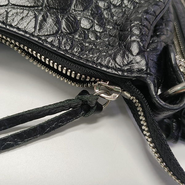 Le Cagole Small Calfskin Black