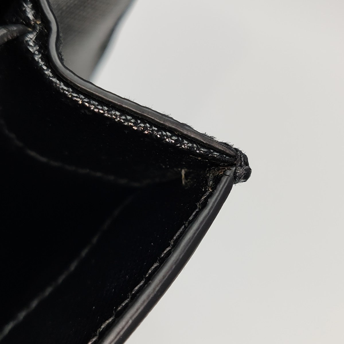 Leather Clutch Black