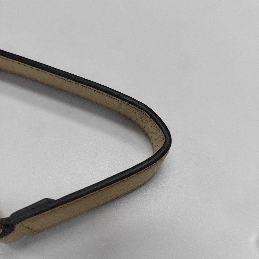Interlocking G Mini Calfskin Beige