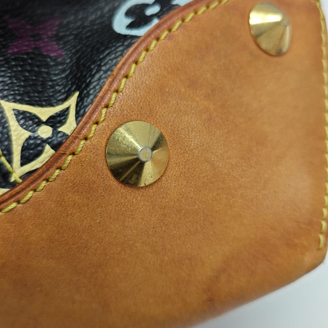 LV × TM JUDY Monogram Coated Canvas Black