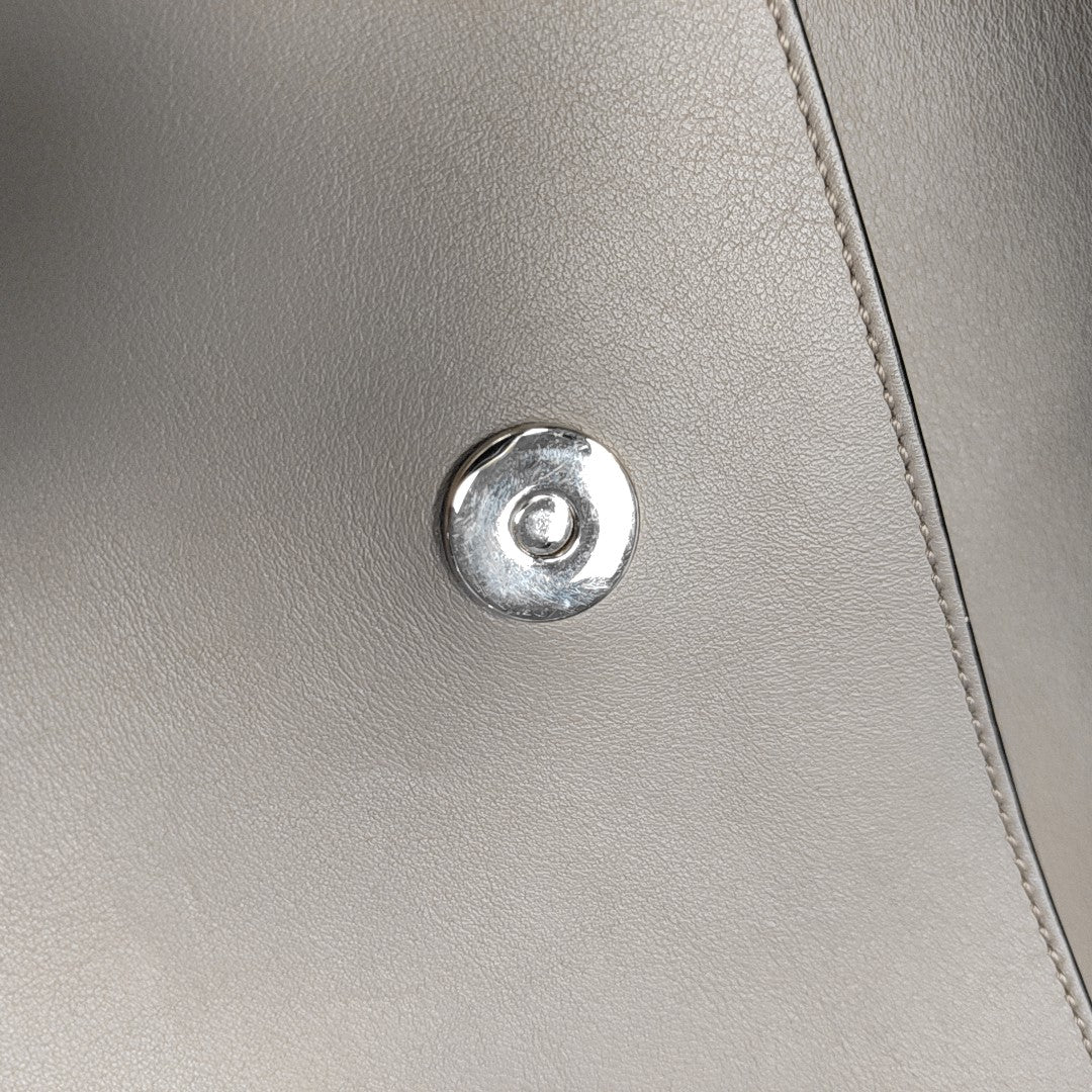 Faye Small Calfskin Gray