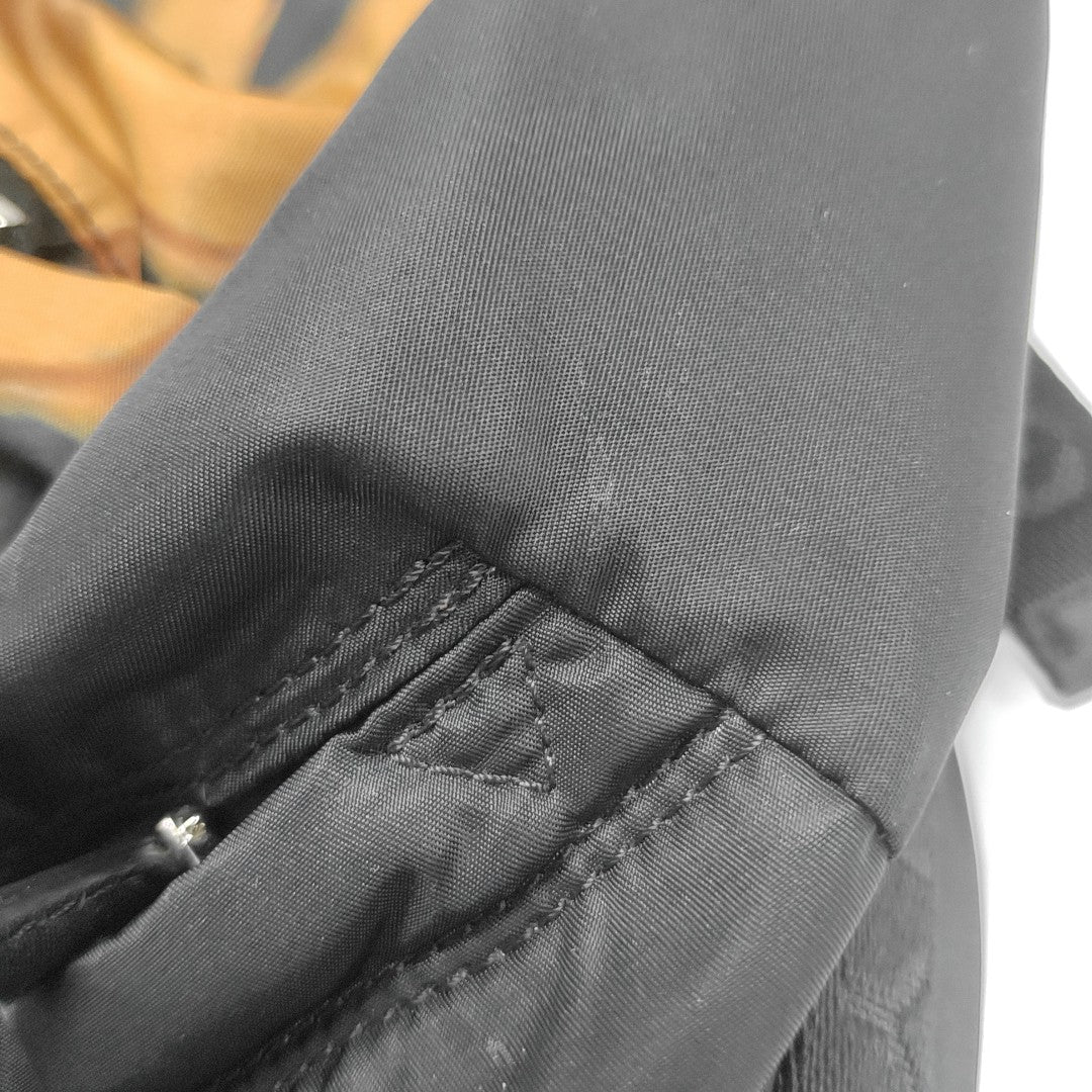 Nylon Backpack Black