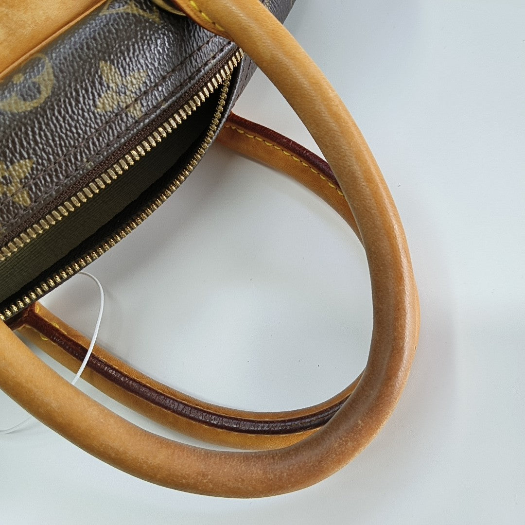 DEAUVILLE GM Monogram Coated Canvas Brown