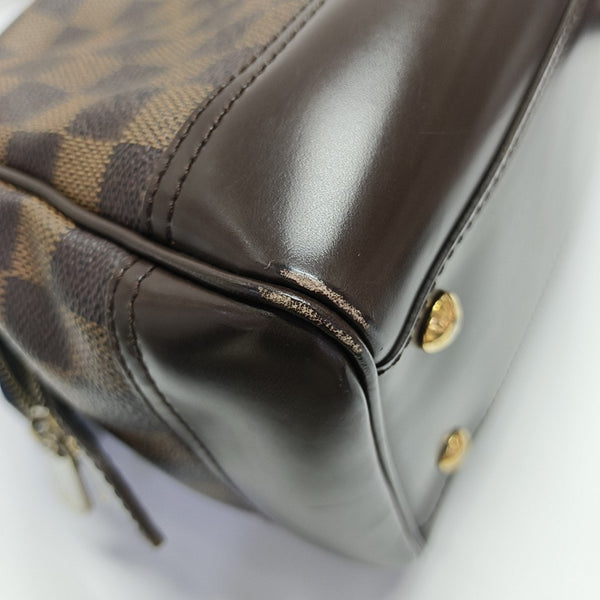 KNIGHTSBRIDGE Damier Ebene Coated Canvas Brown