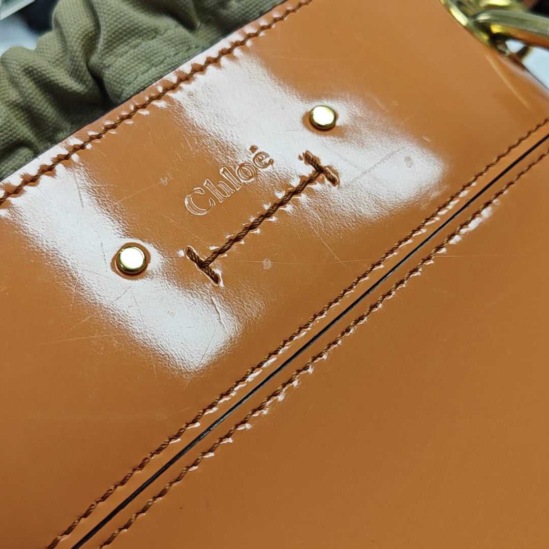 Roy Calfskin Orange