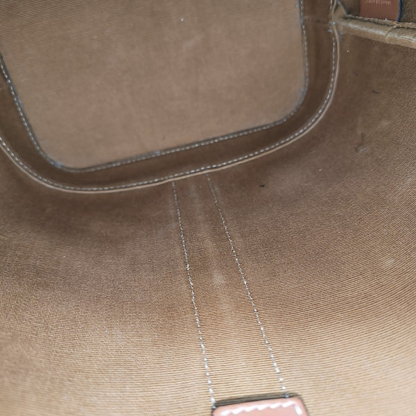 TRIOMPHE CANVAS Small Coated Canvas Brown