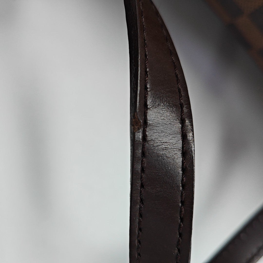 PAPILLON 30 Damier Ebene Coated Canvas Brown