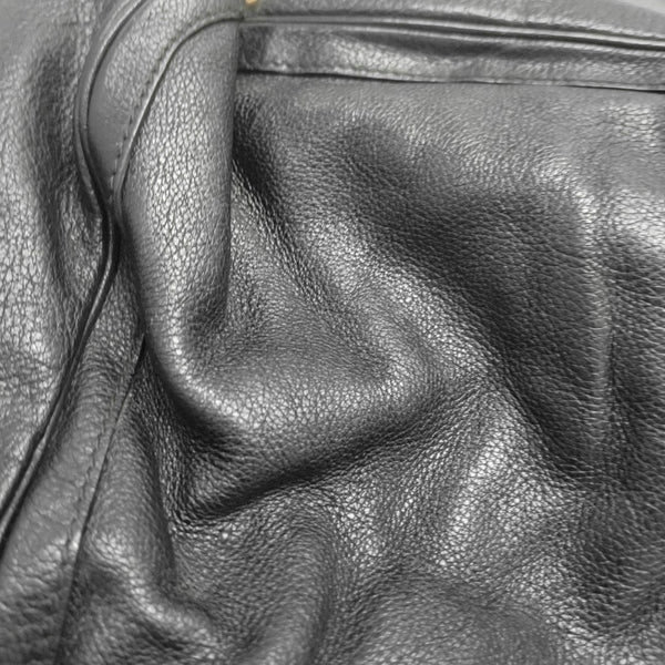 Betulla Large Calfskin Black