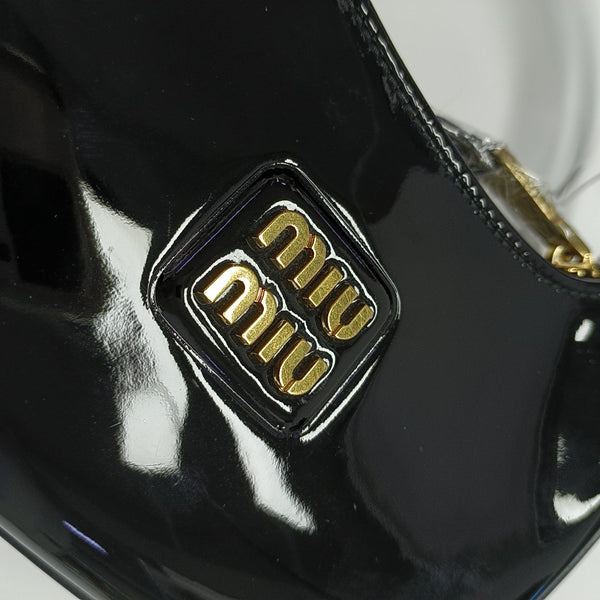 Hobo Patent Leather Black