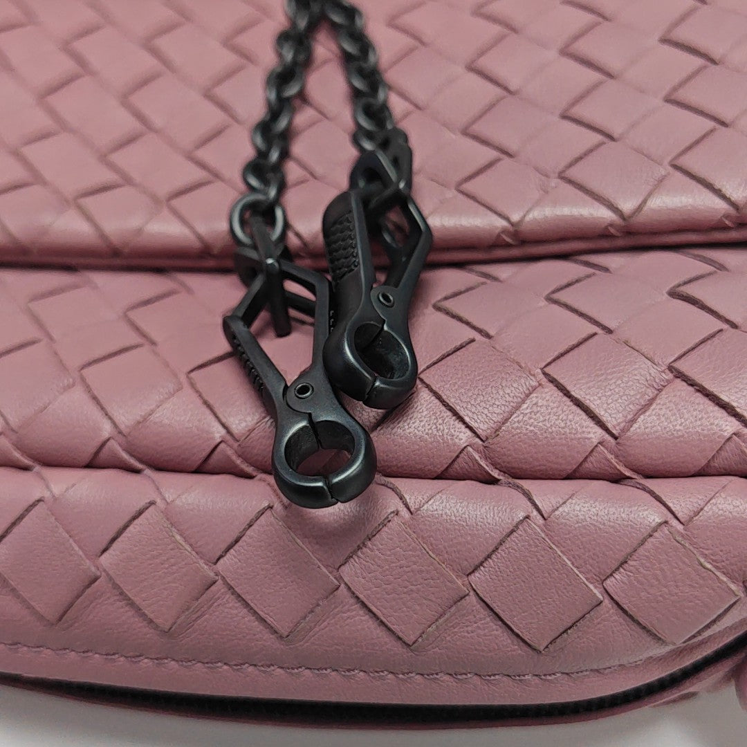 Lambskin Shoulder Bag Pink