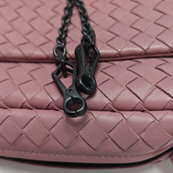 Lambskin Shoulder Bag Pink