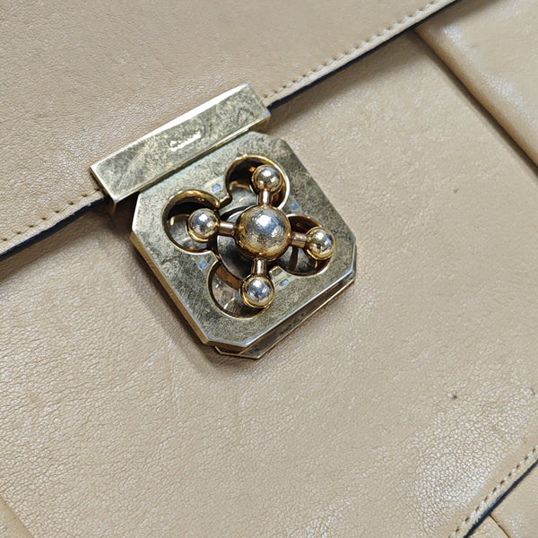 Elsie Calfskin Beige