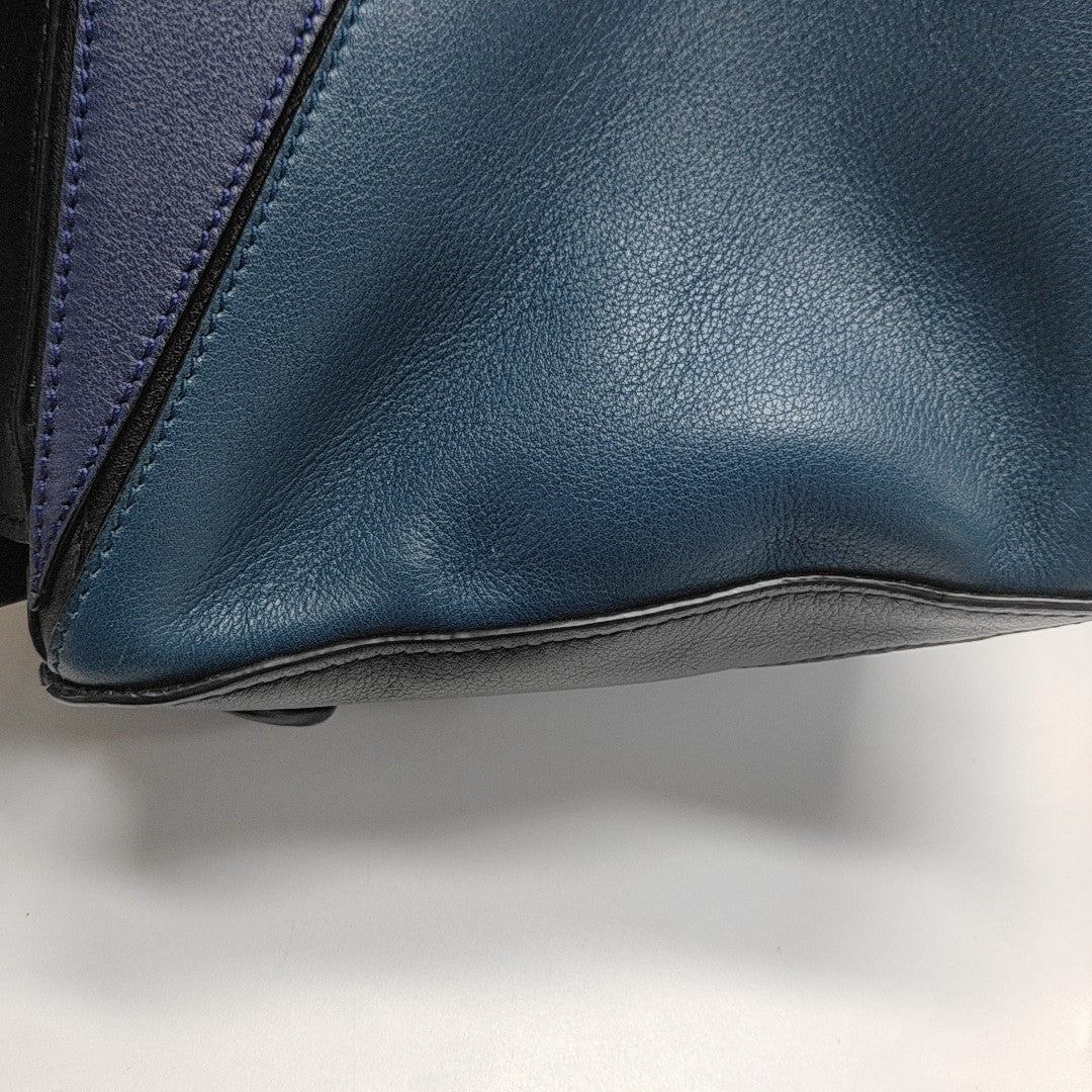 Puzzle Small Calfskin Multicolor