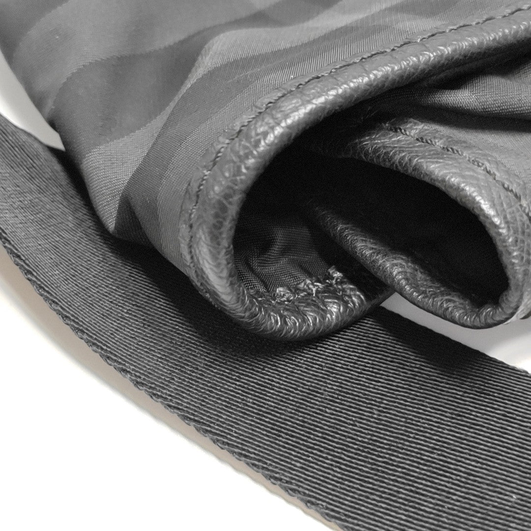 Fabric Shoulder Bag Gray
