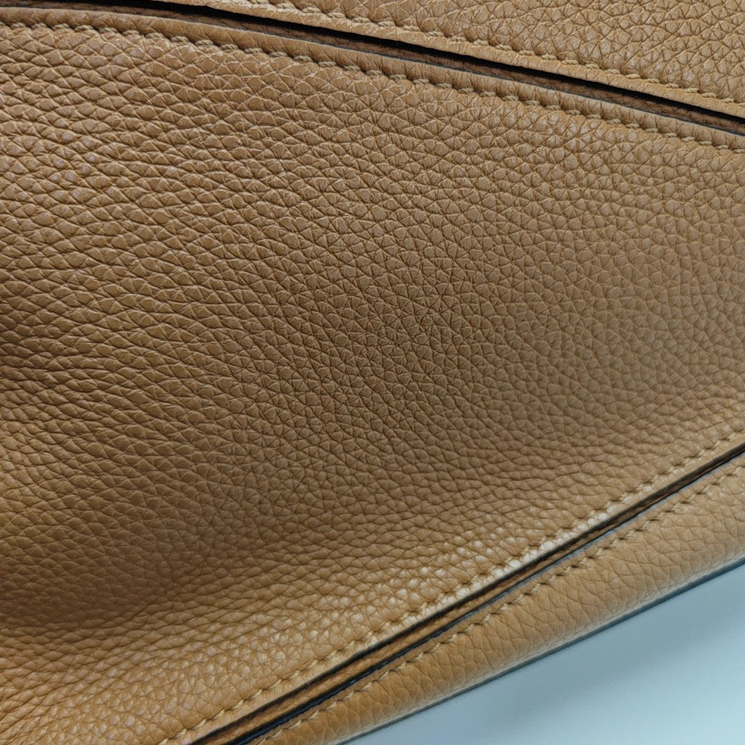 Puzzle Small Calfskin Brown