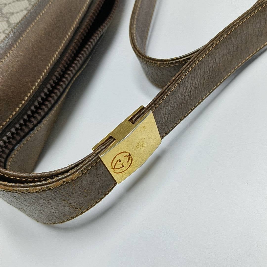 Monogram Coated Canvas Brown