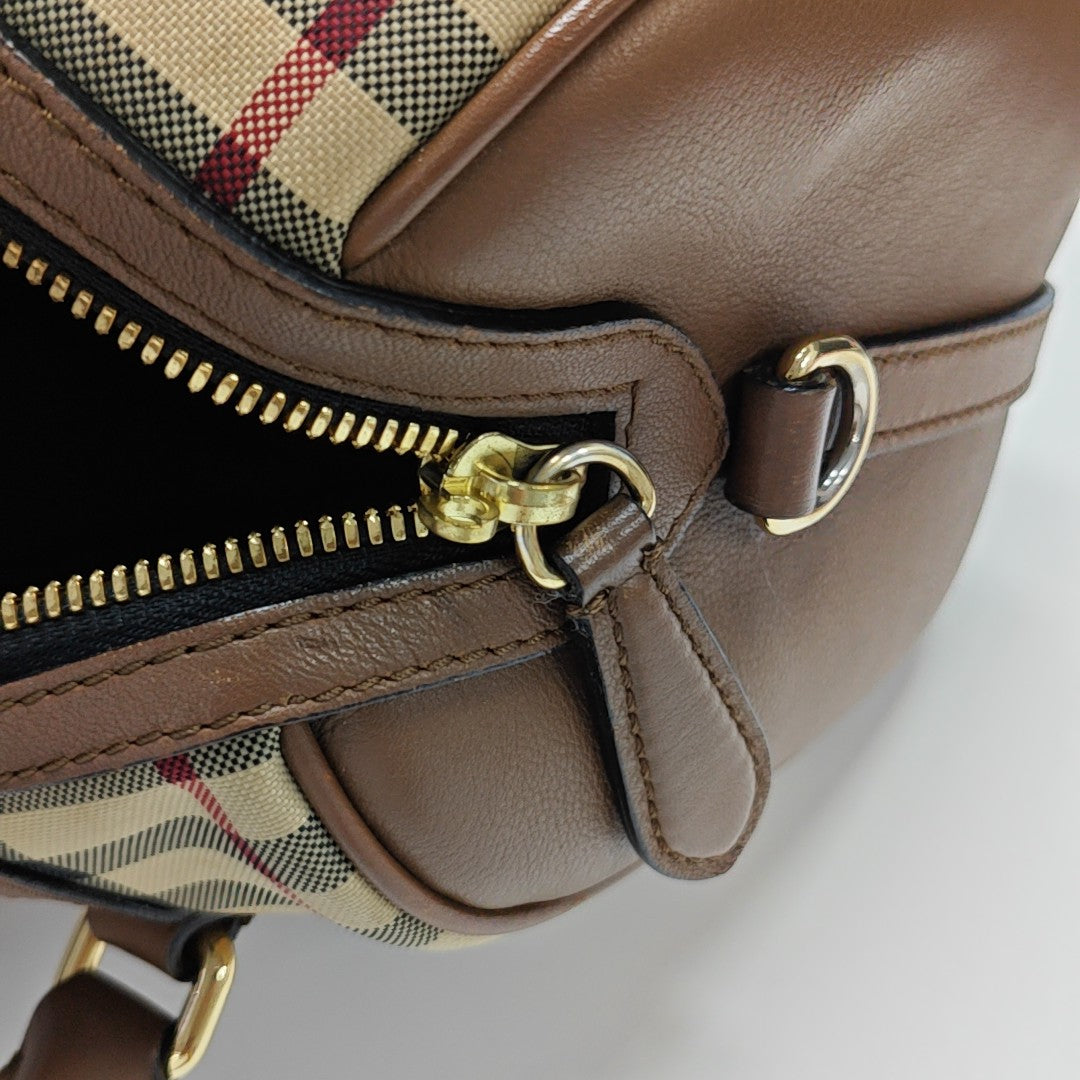 Canvas Shoulder Bag Beige