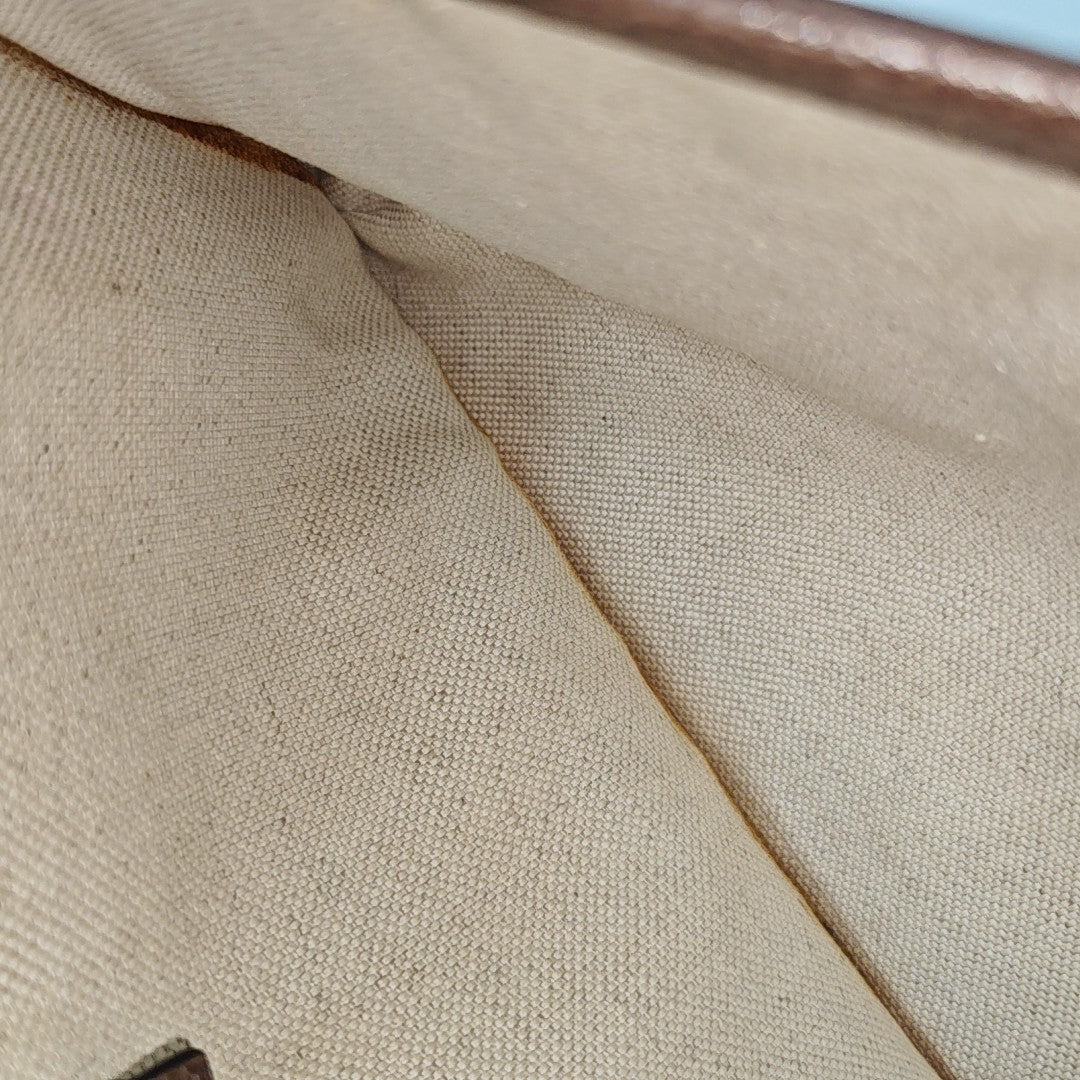Neo Vintage Monogram Coated Canvas Beige