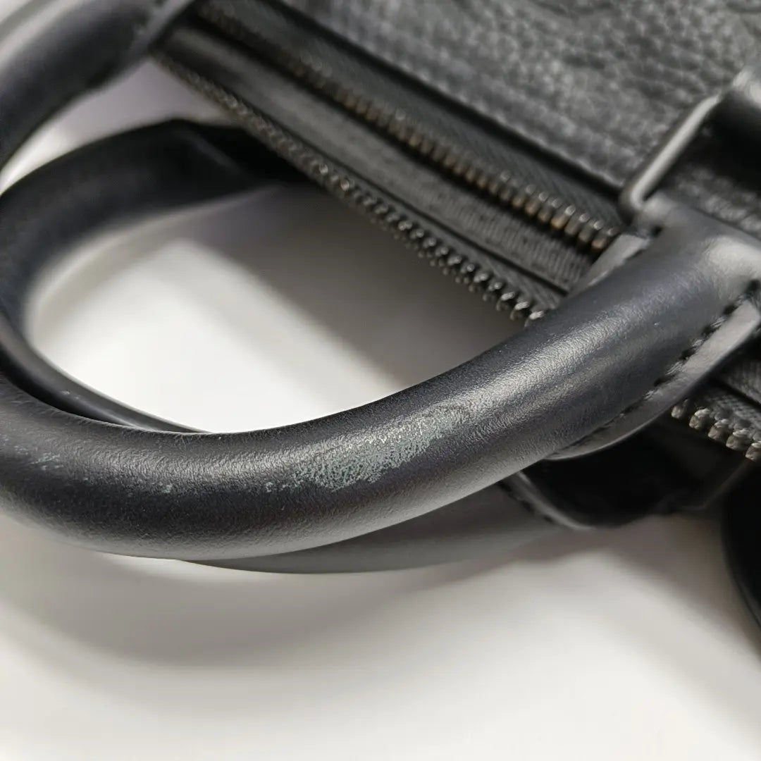 KEEPALL 35 Monogram Calfskin Black